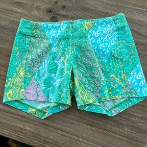 women’s Lilly Pulitzer floral shorts